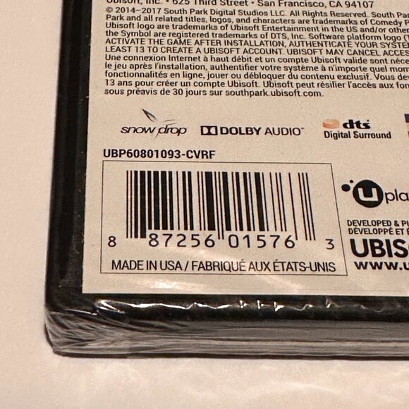 South Park The Fractured But Whole PC Game Factory Sealed & Stick of Truth Digi - Picture 3 of 3